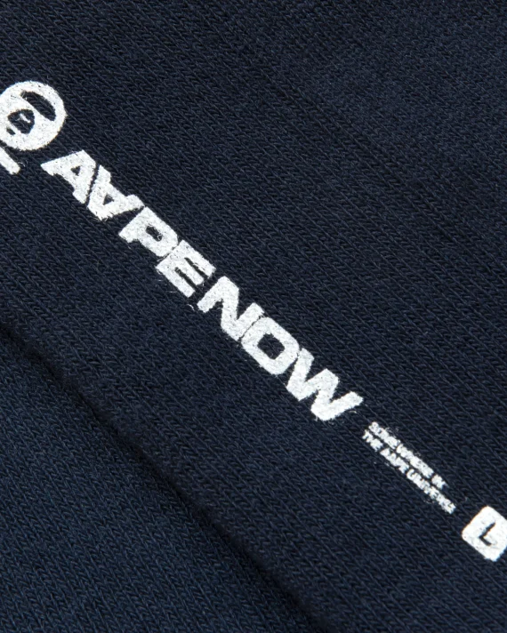 AAPE  AAPENOW moonface ankle socks for Men | Best Price UAE